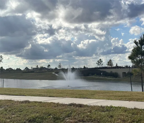 a view of swimming pool and mountain