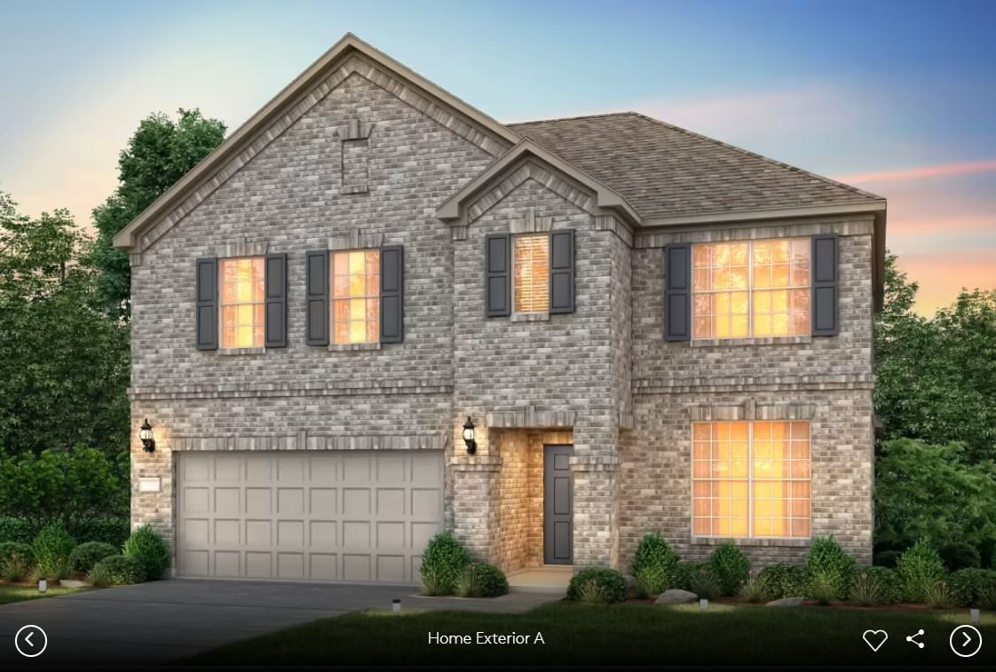 601 Rdg Pt Drive Georgetown, TX 78628 - Photo 1 of 24 Pulte Homes, Caldwell/A Rendering
