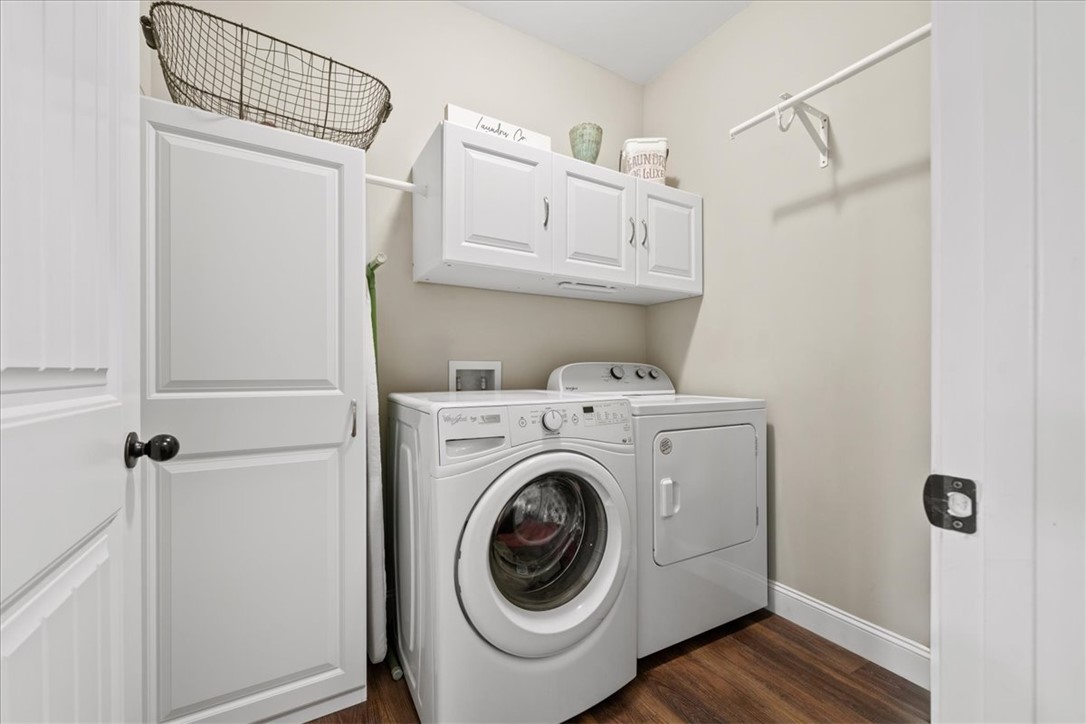 104 Inlet Pointe Drive Anderson, SC 29625 - Photo 33 of 50 This laundry area features convenient storage and durable flooring.