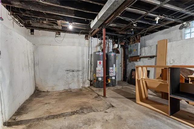 a view of a door of a house