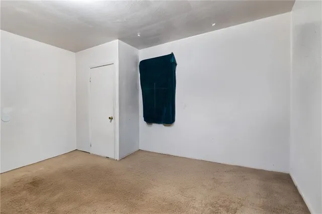 a view of a hallway with window