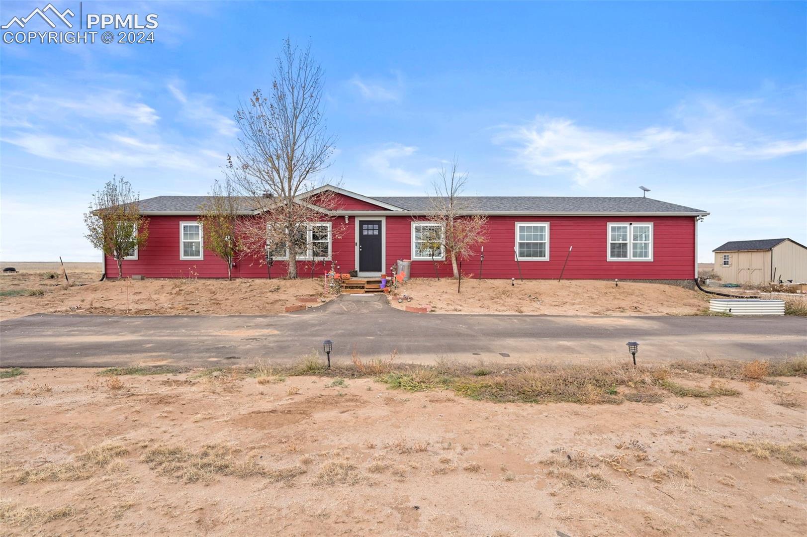 3010 Old Windmill View Yoder, CO 80864 - Photo 1 of 19 View of ranch-style house