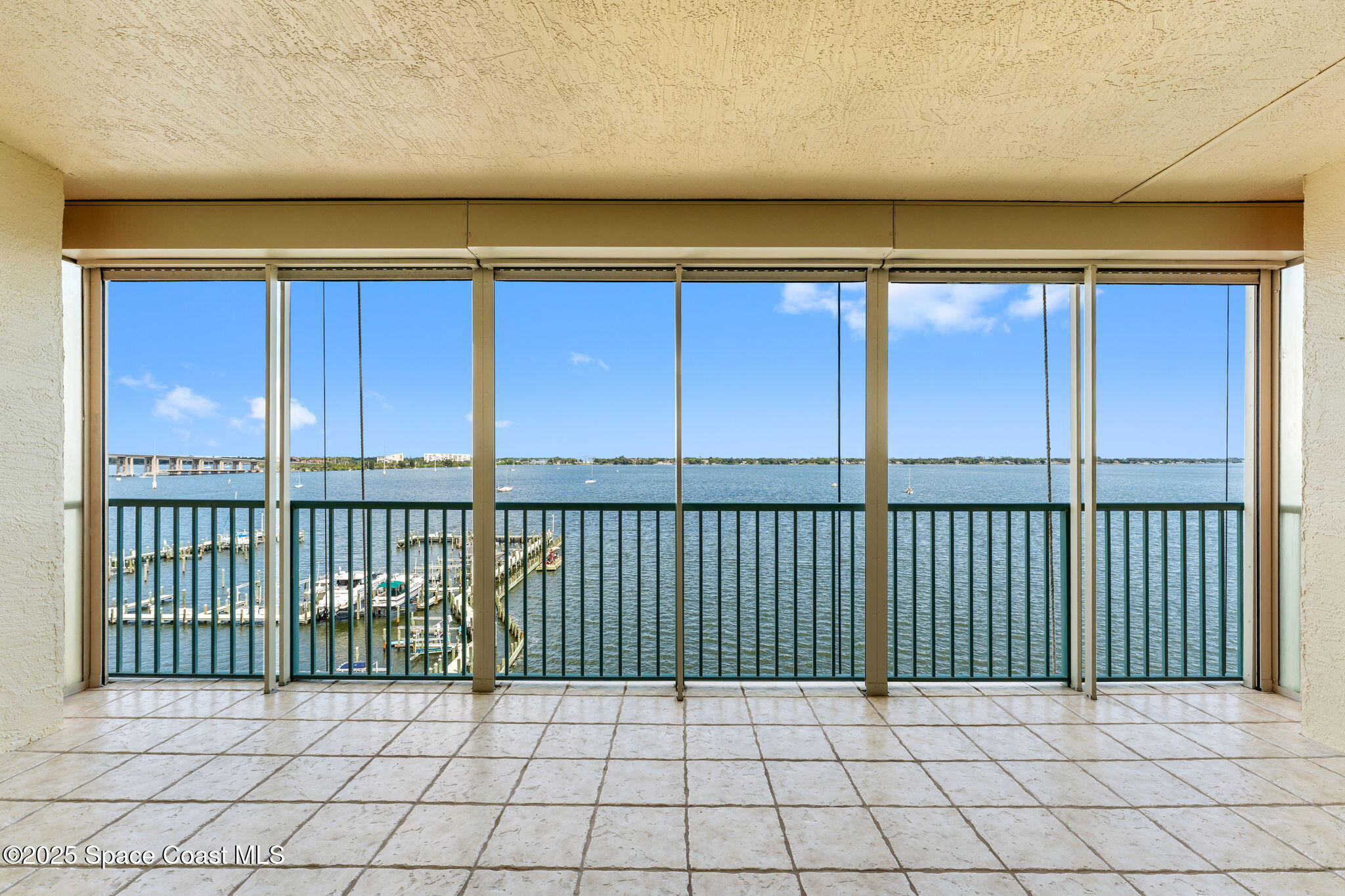 102 Riverside Drive, Unit 605 Cocoa, FL 32922 - Photo 19 of 84 Sceened Balcony Views
