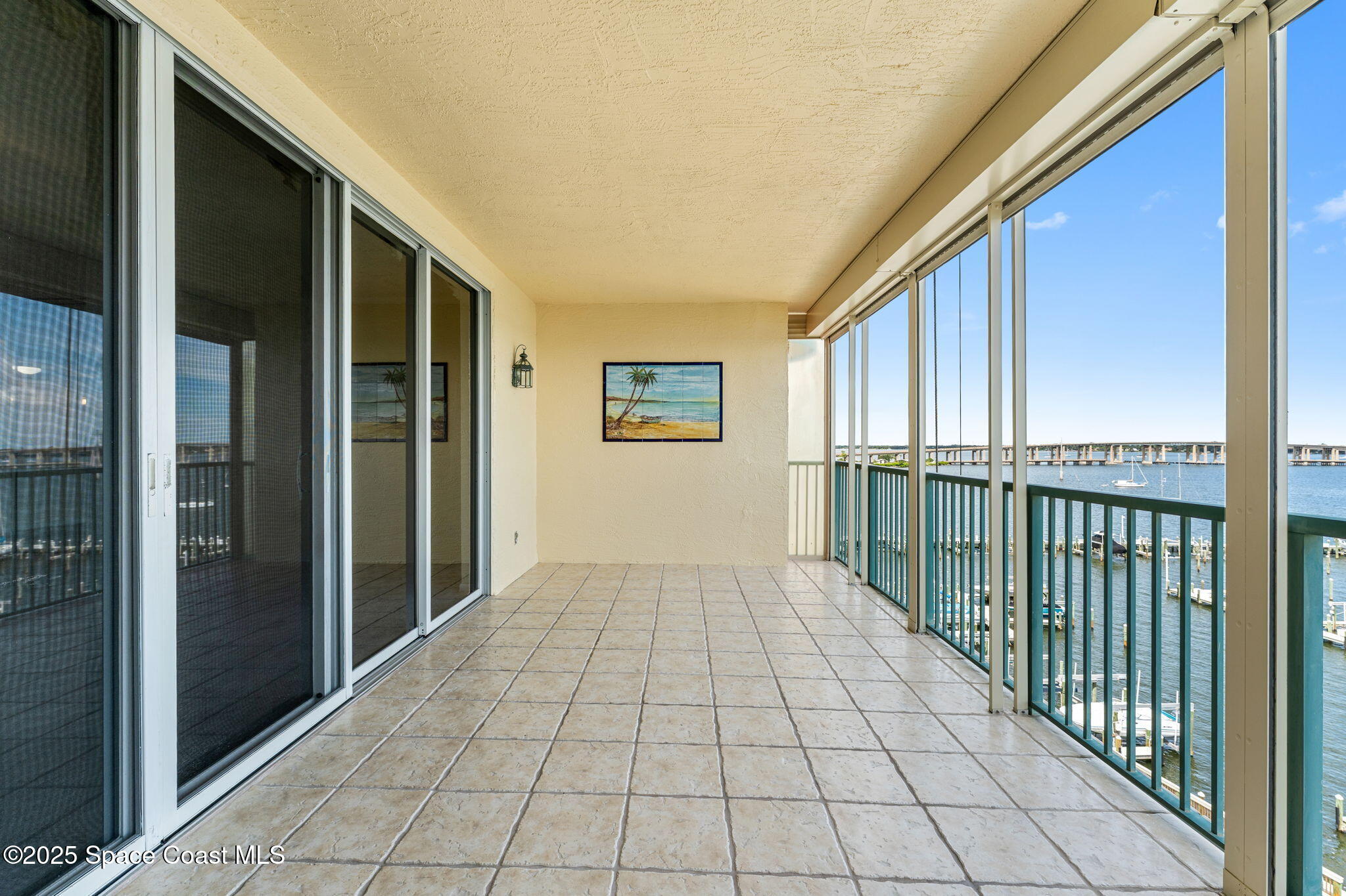 102 Riverside Drive, Unit 605 Cocoa, FL 32922 - Photo 20 of 84 Sceened Balcony Views