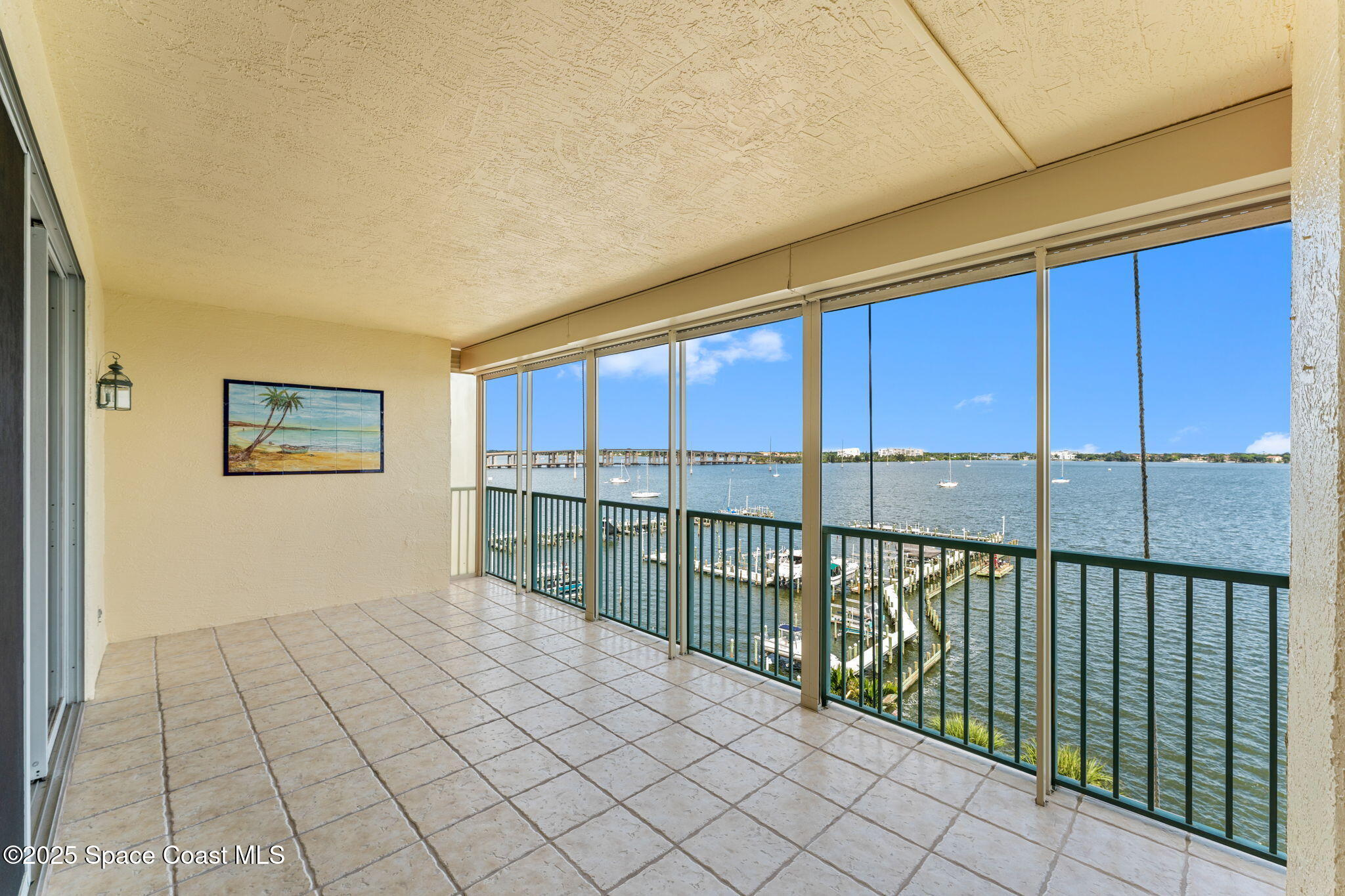 102 Riverside Drive, Unit 605 Cocoa, FL 32922 - Photo 22 of 84 Sceened Balcony Views