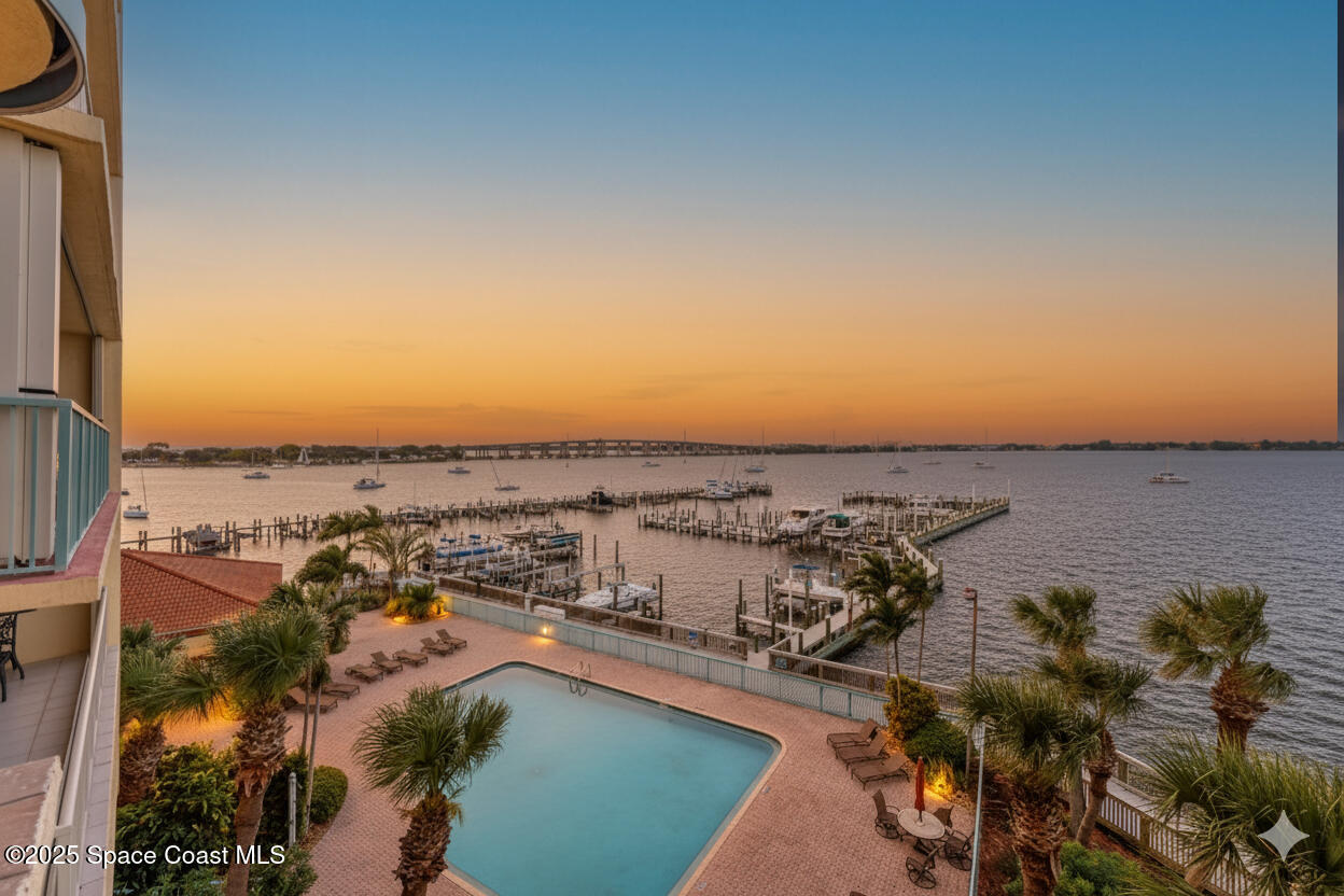 102 Riverside Drive, Unit 605 Cocoa, FL 32922 - Photo 70 of 84 Aerial Views