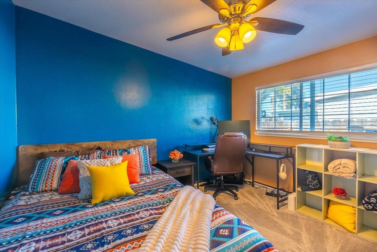 701 Cornell Avenue Salinas, CA 93901 - Photo 22 of 40 a bed sitting in a room next to a window