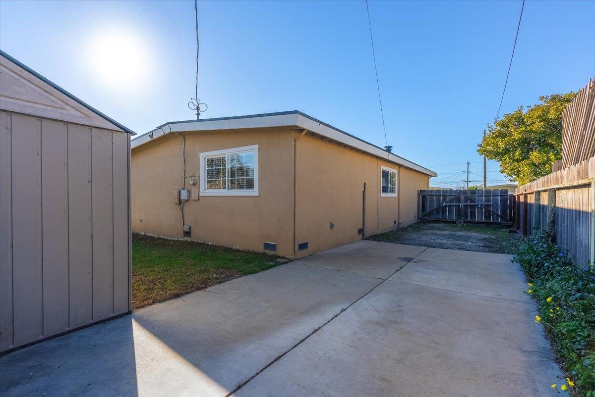 701 Cornell Avenue Salinas, CA 93901 - Photo 31 of 40 a view of a backyard with wooden fence