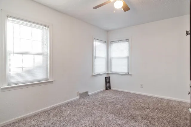 a view of a pathway with a building