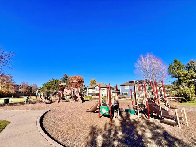 a view of outdoor space and seating area