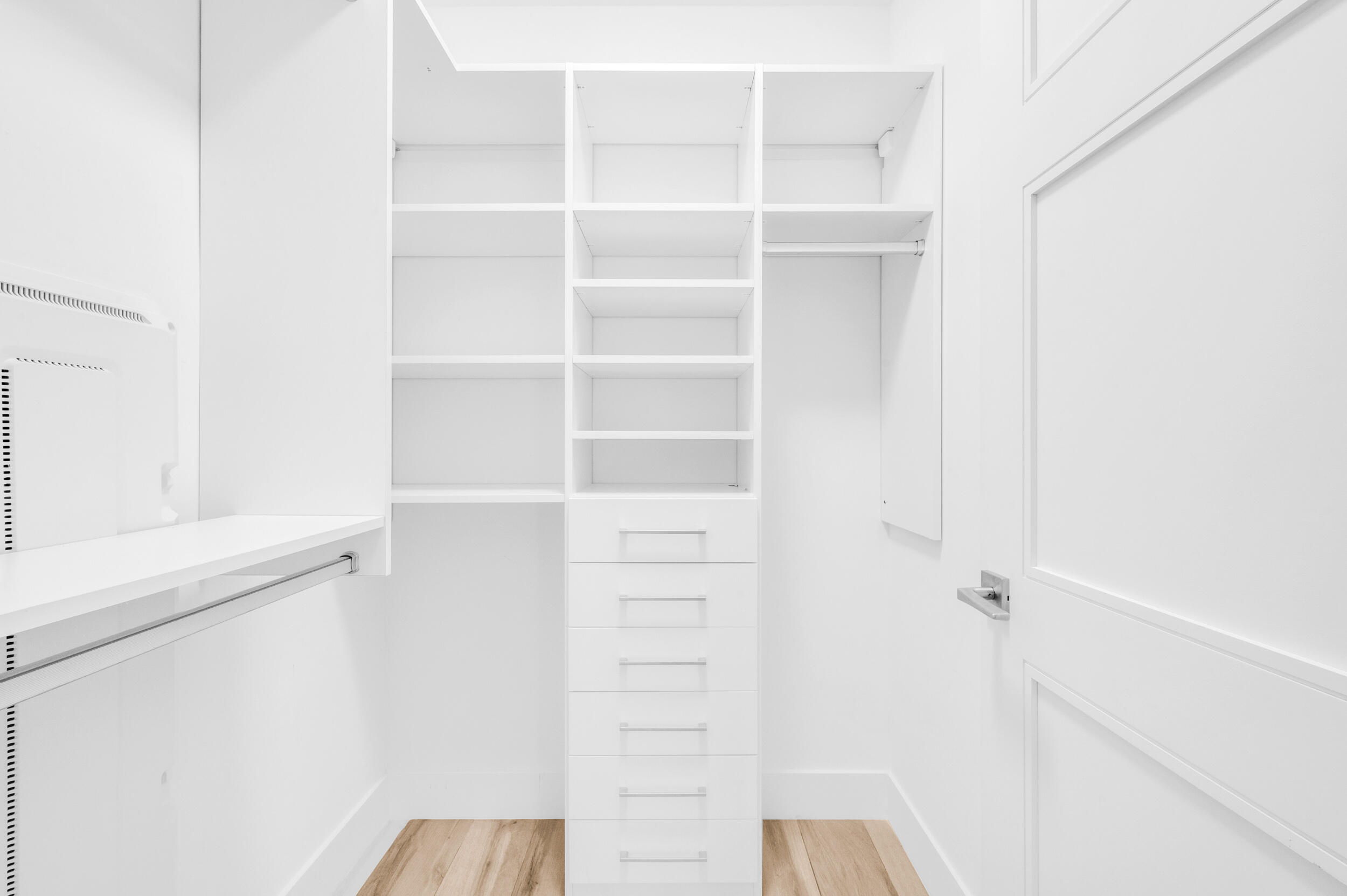 155 East Boca Raton Road, Unit 418 Boca Raton, FL 33432 - Photo 19 of 51 a view of walk in closet with empty racks
