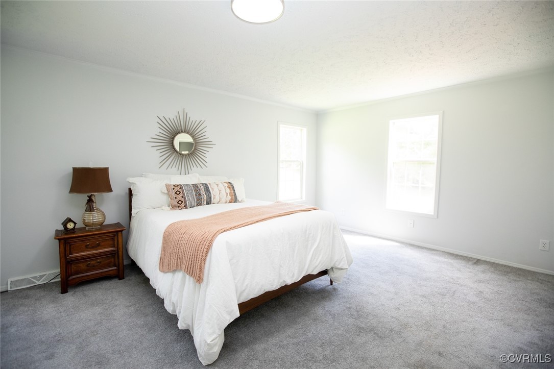 2800 Springfield Road Meherrin, VA 23954 - Photo 23 of 44 a spacious bedroom with a bed and a window