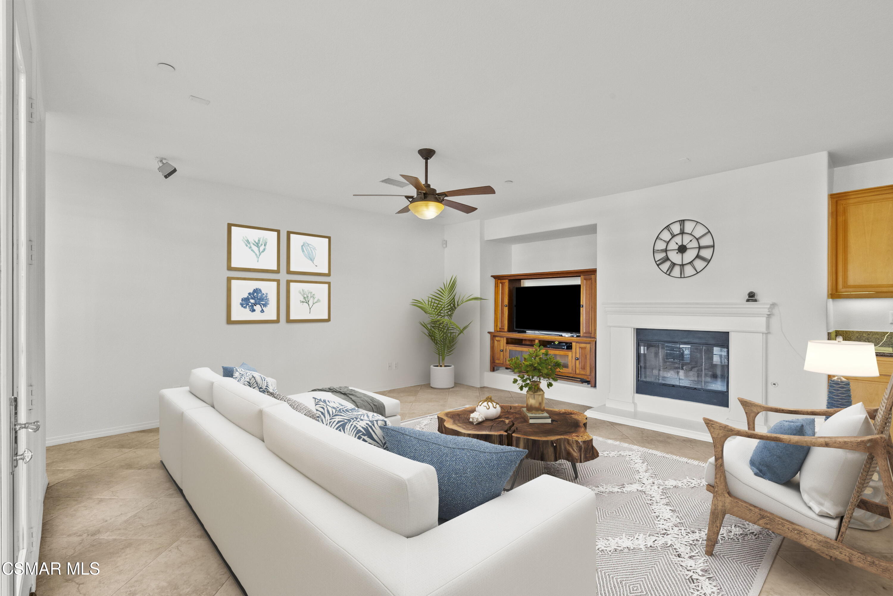 1316 Estuary Way Oxnard, CA 93035 - Photo 13 of 46 a living room with furniture and a fireplace