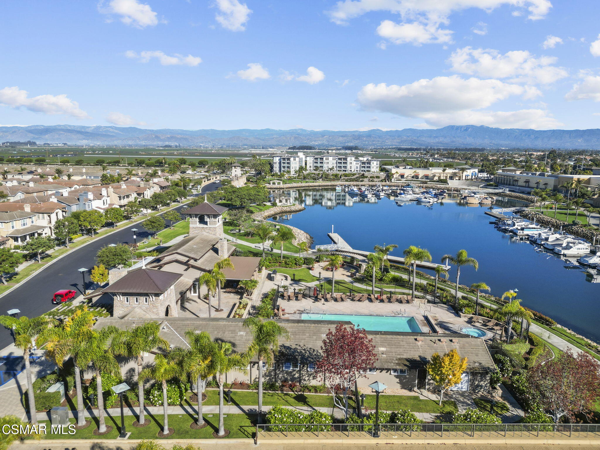 1316 Estuary Way Oxnard, CA 93035 - Photo 41 of 46 an aerial view of residential building and lake