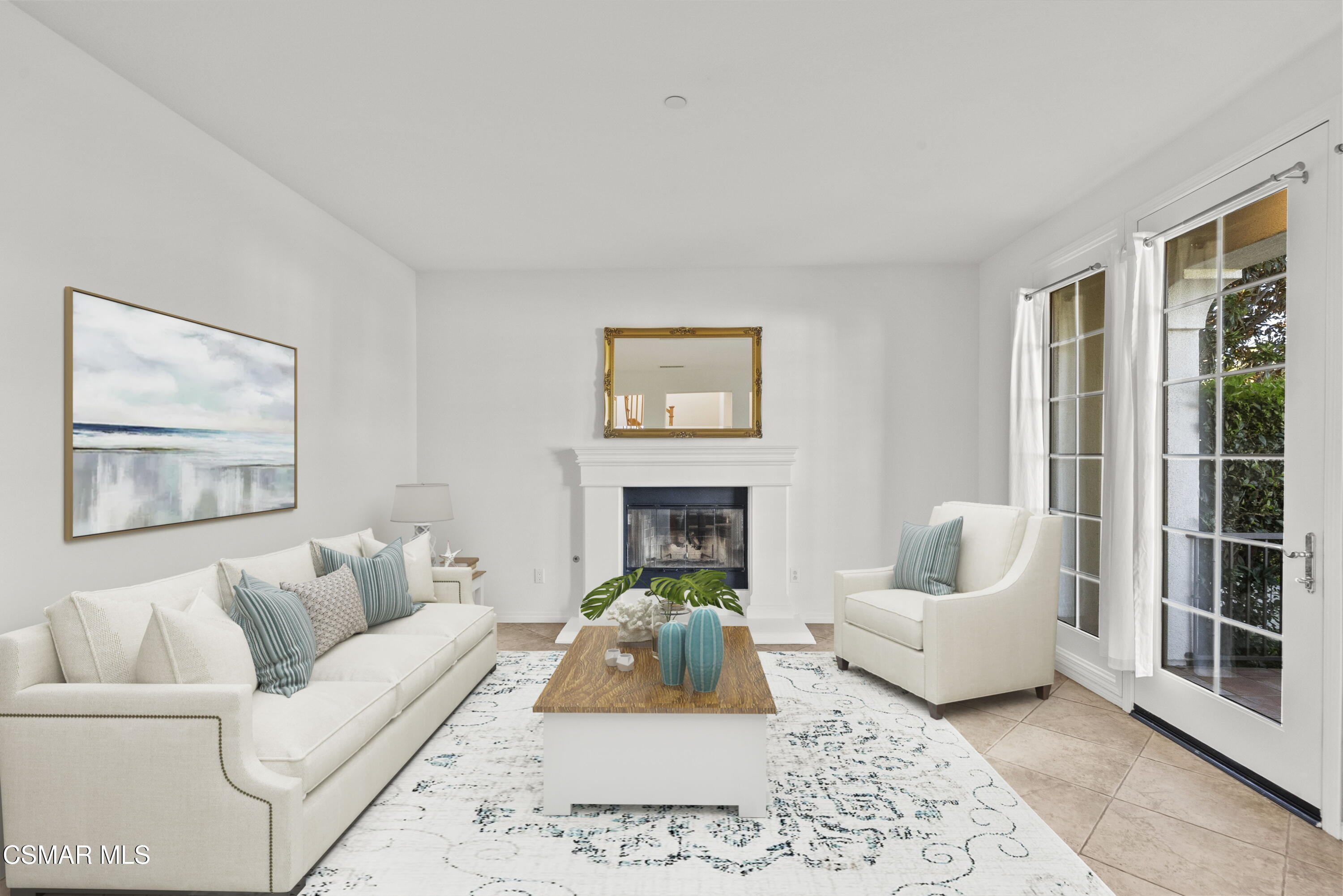 1316 Estuary Way Oxnard, CA 93035 - Photo 9 of 46 a living room with furniture and a fireplace
