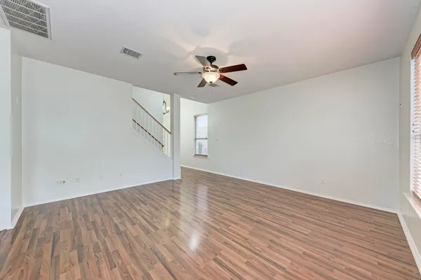 wooden floor in an empty room