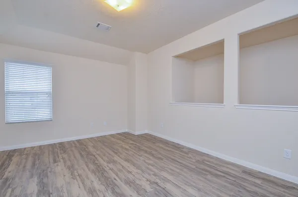 wooden floor in an empty room