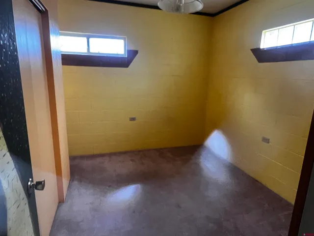 a view of a small space