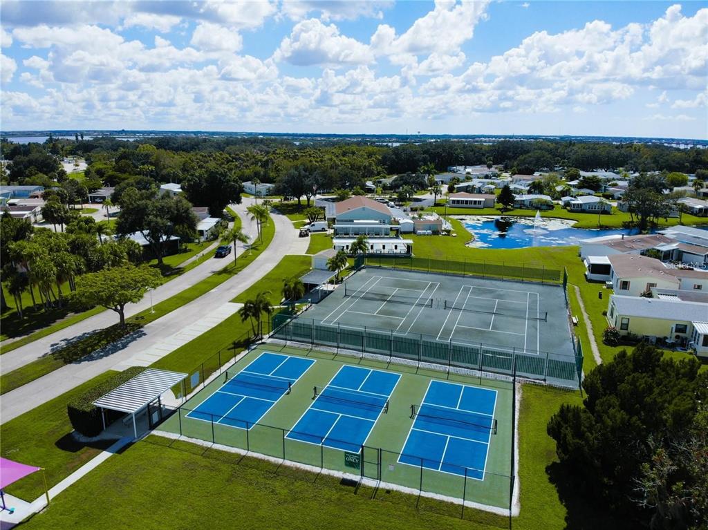 76 Eagle Circle Ellenton, FL 34222 - Photo 25 of 25 a view of yard with swimming pool and outdoor seating