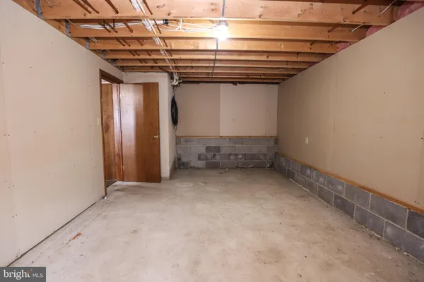 a view of store room with racks