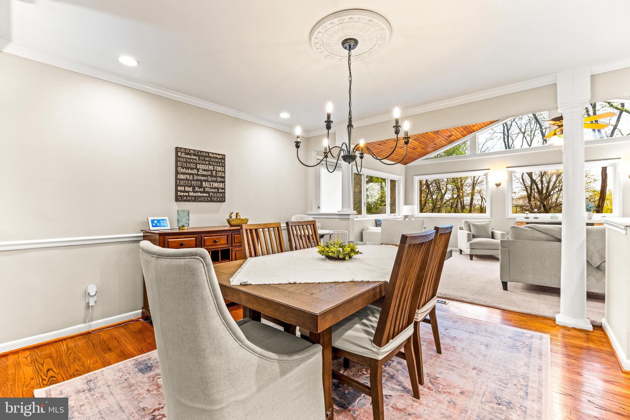 1205 Mill Creek Road Fallston, MD 21047 - Photo 11 of 53 a view of a dining room with furniture