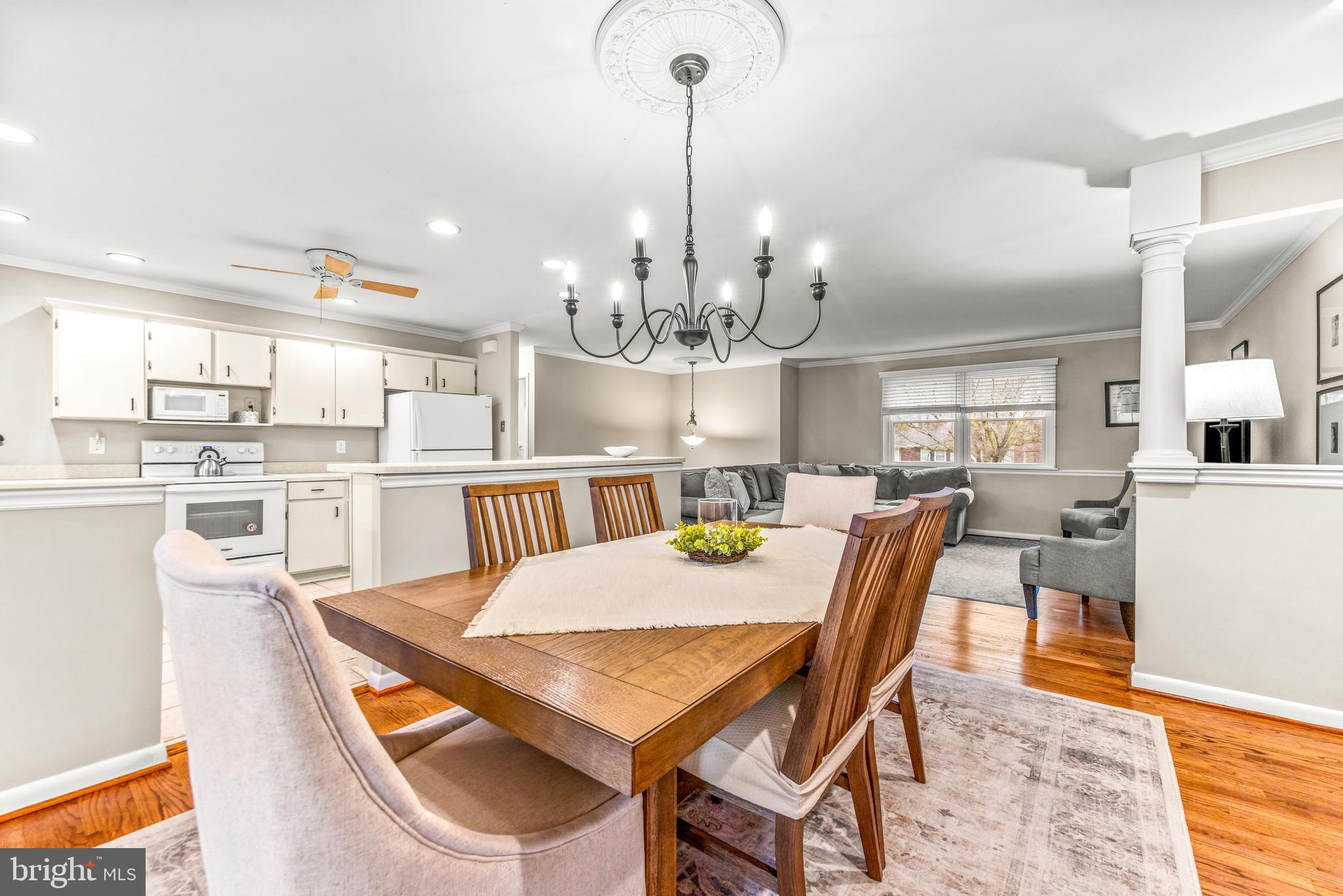 1205 Mill Creek Road Fallston, MD 21047 - Photo 12 of 53 a view of a dining room and livingroom