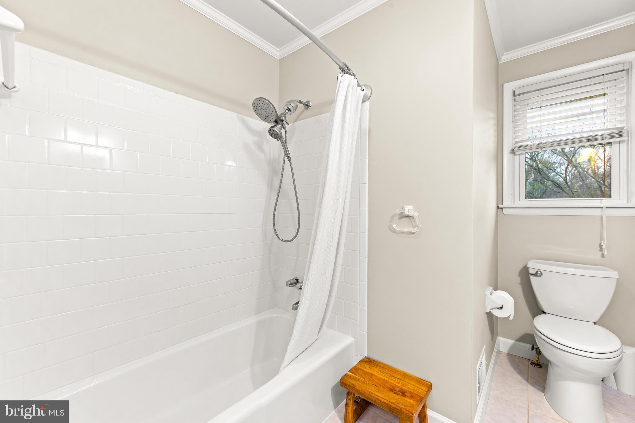 1205 Mill Creek Road Fallston, MD 21047 - Photo 22 of 53 a bathroom with a toilet and a bath tub