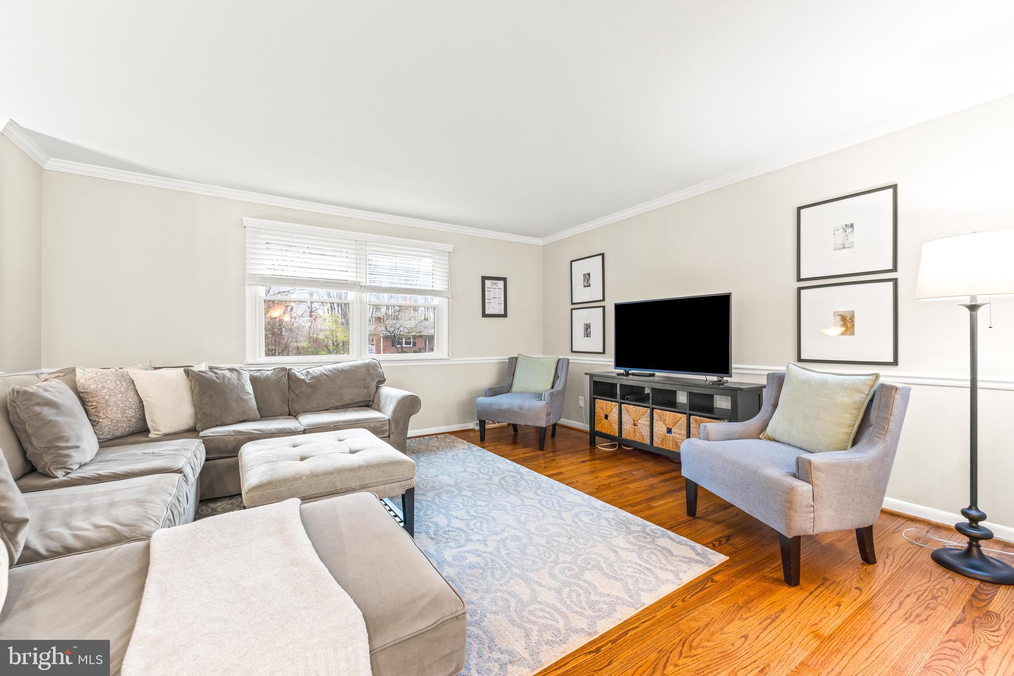 1205 Mill Creek Road Fallston, MD 21047 - Photo 6 of 53 a living room with furniture and a flat screen tv