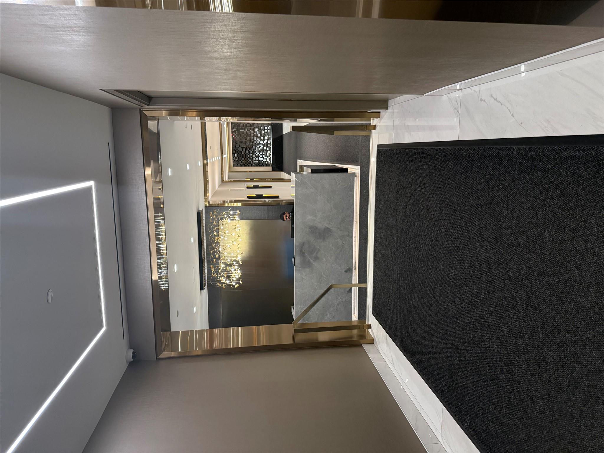 150 West 51st Street, Unit 1032 Manhattan, NY 10019 - Photo 11 of 19 a view of a refrigerator in an empty room