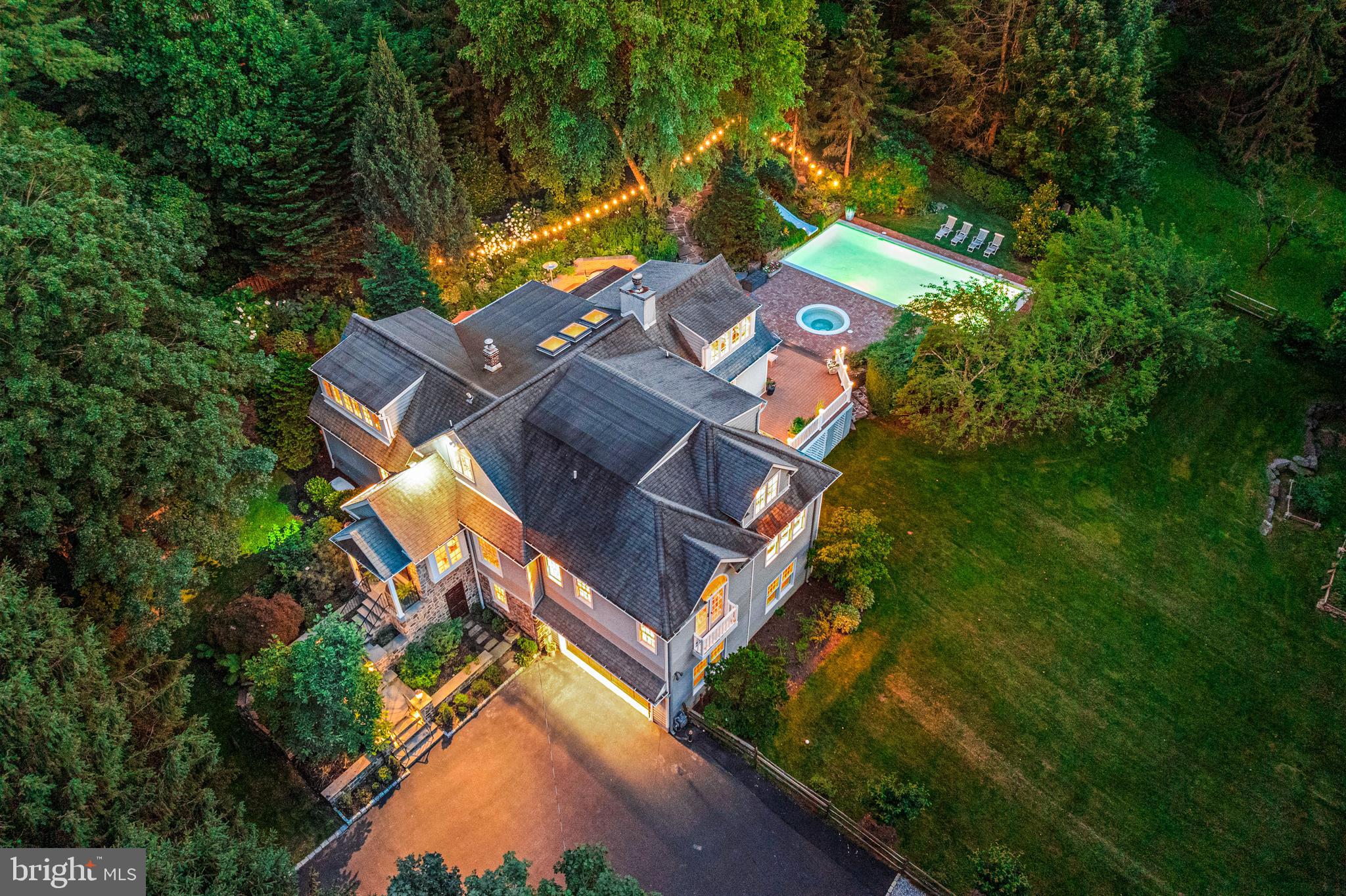 Stunning property  with extensive landscaping