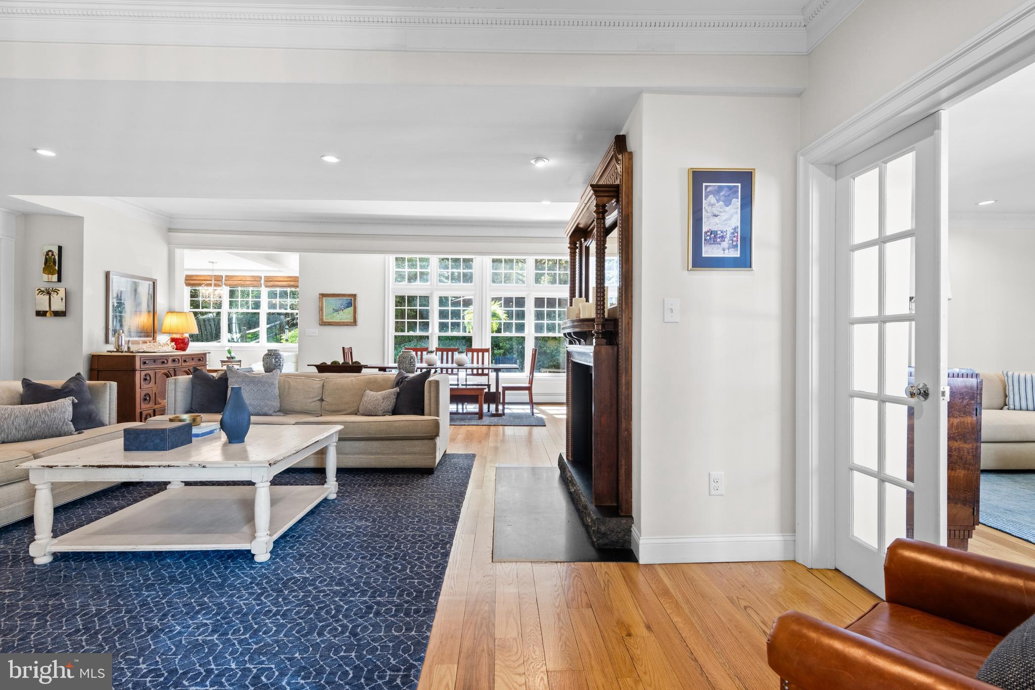 185 Biddulph Road Wayne, PA 19087 - Photo 20 of 77 great room with fireplace