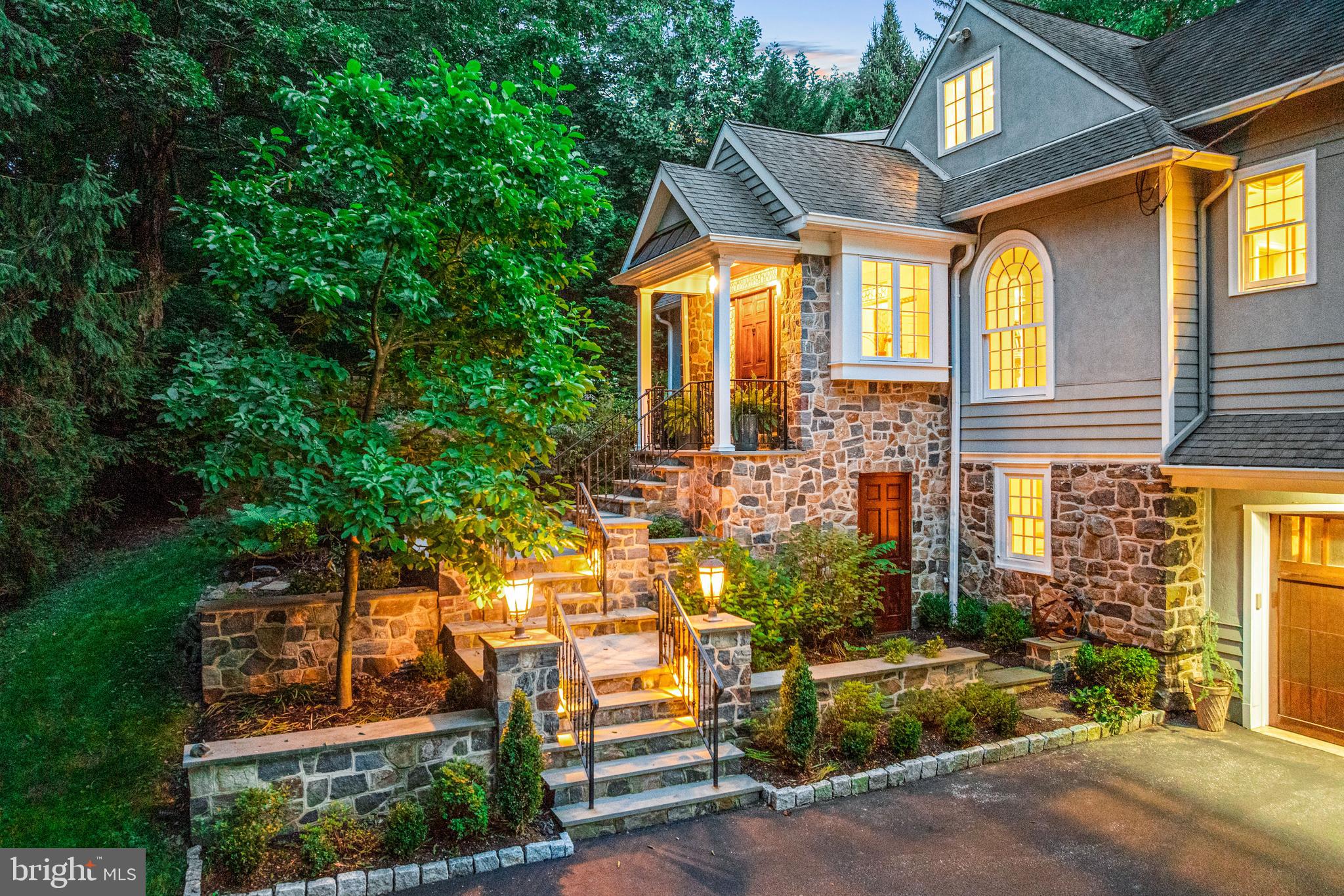 185 Biddulph Road Wayne, PA 19087 - Photo 3 of 77 extensive harscaping and landscaping