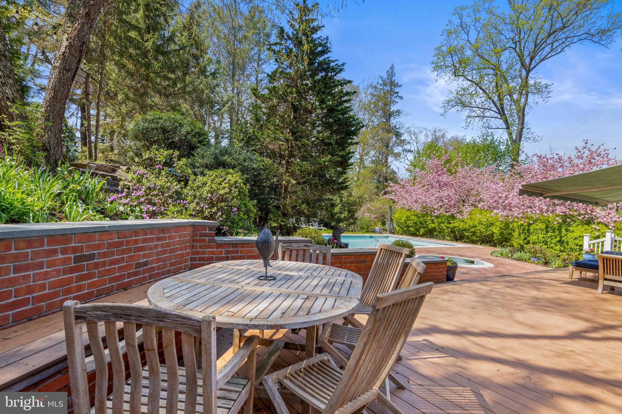 185 Biddulph Road Wayne, PA 19087 - Photo 59 of 77 patio off of dining room. screened porch area