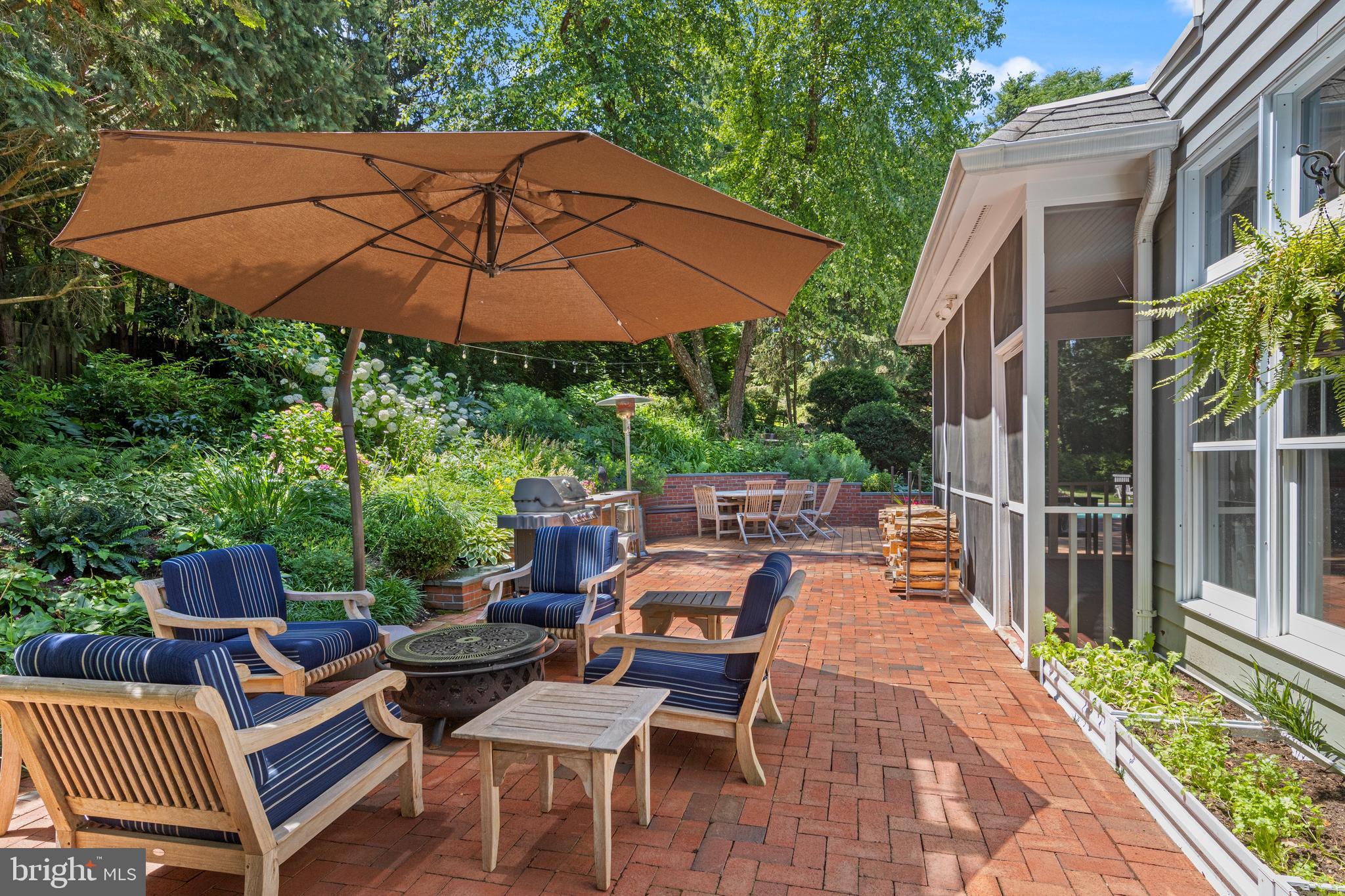 185 Biddulph Road Wayne, PA 19087 - Photo 66 of 77 plenty of sitting and dining areas on patio