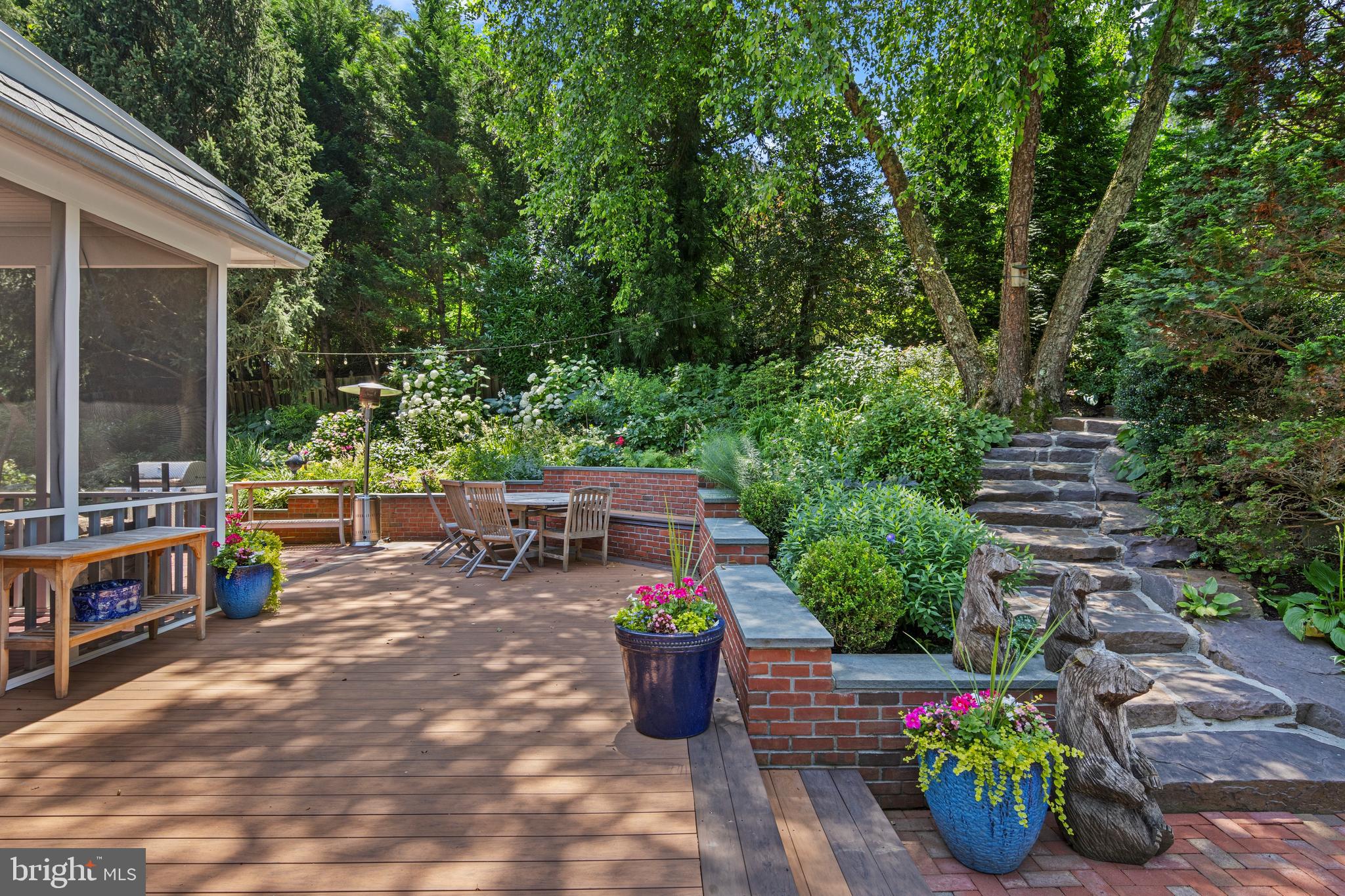 185 Biddulph Road Wayne, PA 19087 - Photo 68 of 77 lush landscaping and well tended gardens