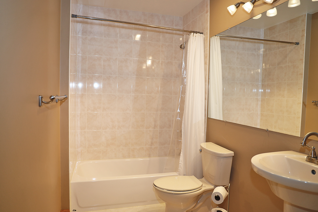 400 Barton Place Carol Stream, IL 60188 - Photo 37 of 45 a bathroom with a shower a toilet and a sink