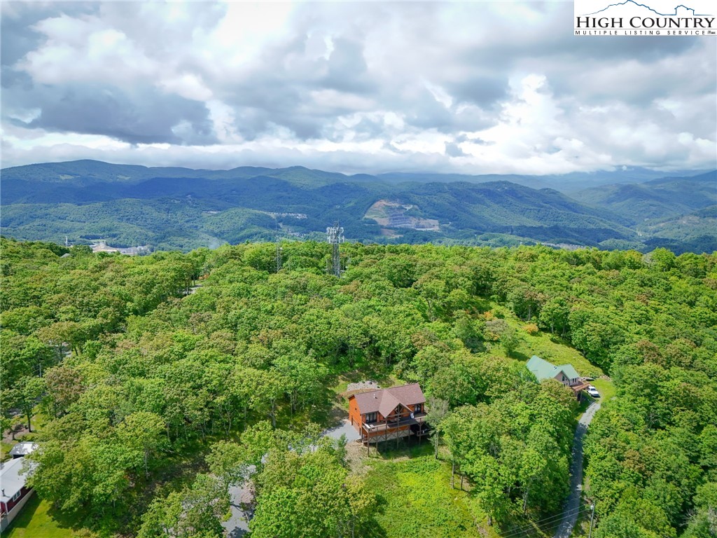 543 Broken Arrow Trail Boone, NC 28607 - Photo 45 of 46 a view of a yard with an outdoor space and deck