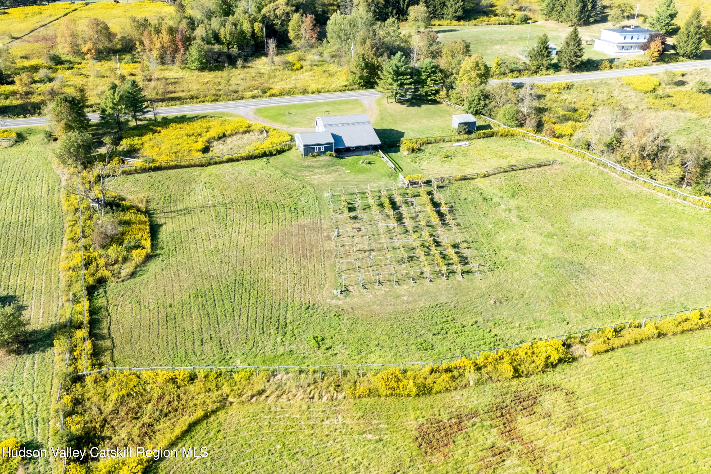 5574 County Highway Denver, NY 12421 - Photo 28 of 36 a swimming pool with some trees in the background
