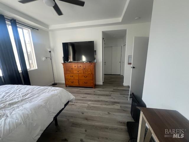 718 Allender Way Rio Vista, CA 94571 - Photo 9 of 25 a bedroom with a bed and a flat screen tv