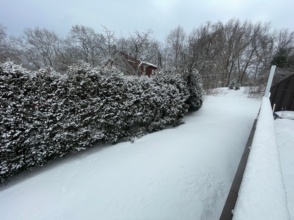 4 Indiana Avenue, Unit 4 Woburn, MA 01801 - Photo 26 of 26 a view of a yard with wooden fence