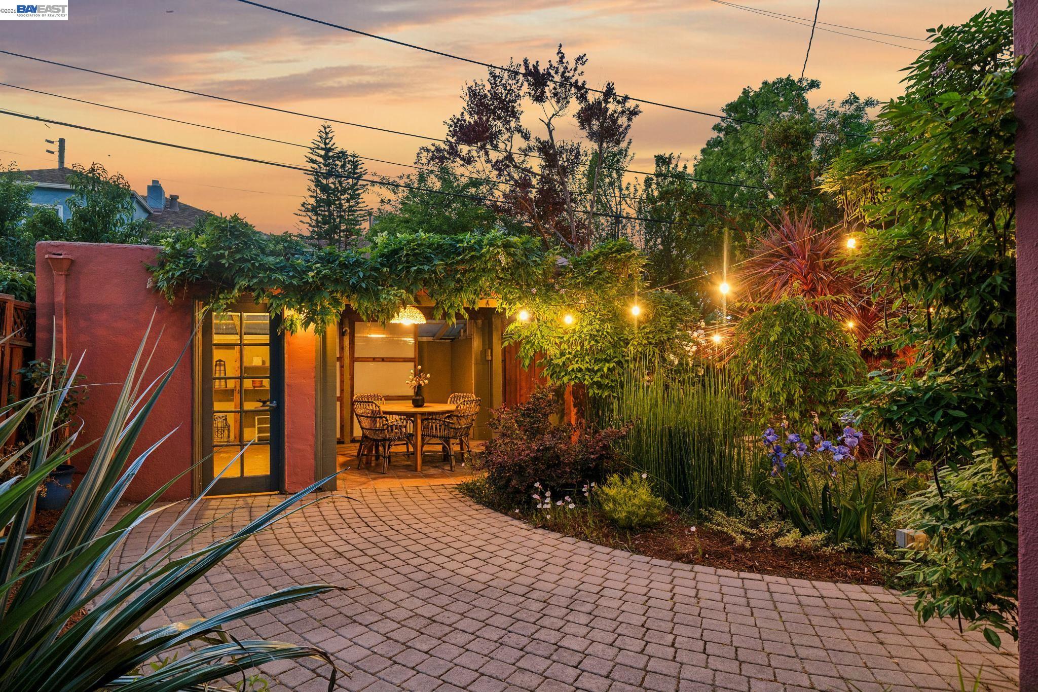 1635 High Street Alameda, CA 94501 - Photo 54 of 56 a view of a pathway of a house with a backyard