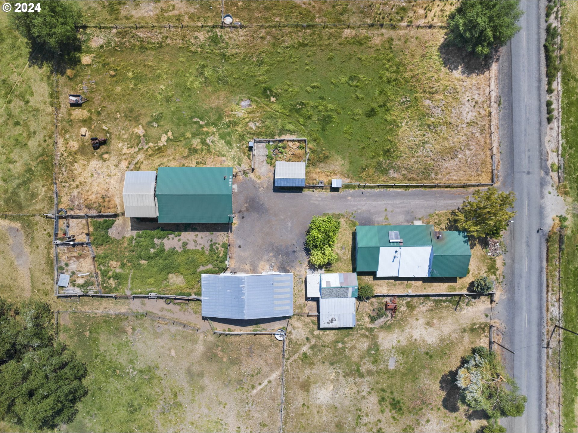 42811 Hudson Road Baker City, OR 97814 - Photo 46 of 46 an aerial view of a house with outdoor space