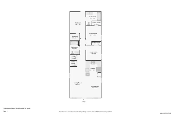$1,350 | 7244 Pasture, San Antonio, TX 78252