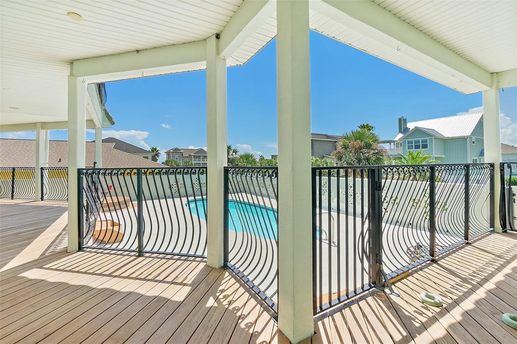 54 Ocean Street Palm Coast, FL 32137 - Photo 18 of 90 a view of a balcony with wooden floor