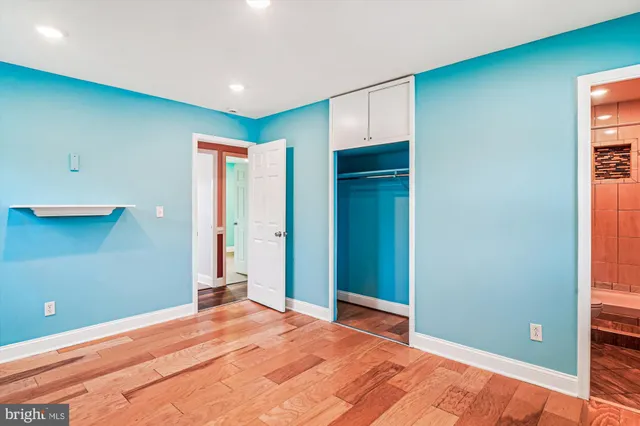 a view of a city with tall buildings