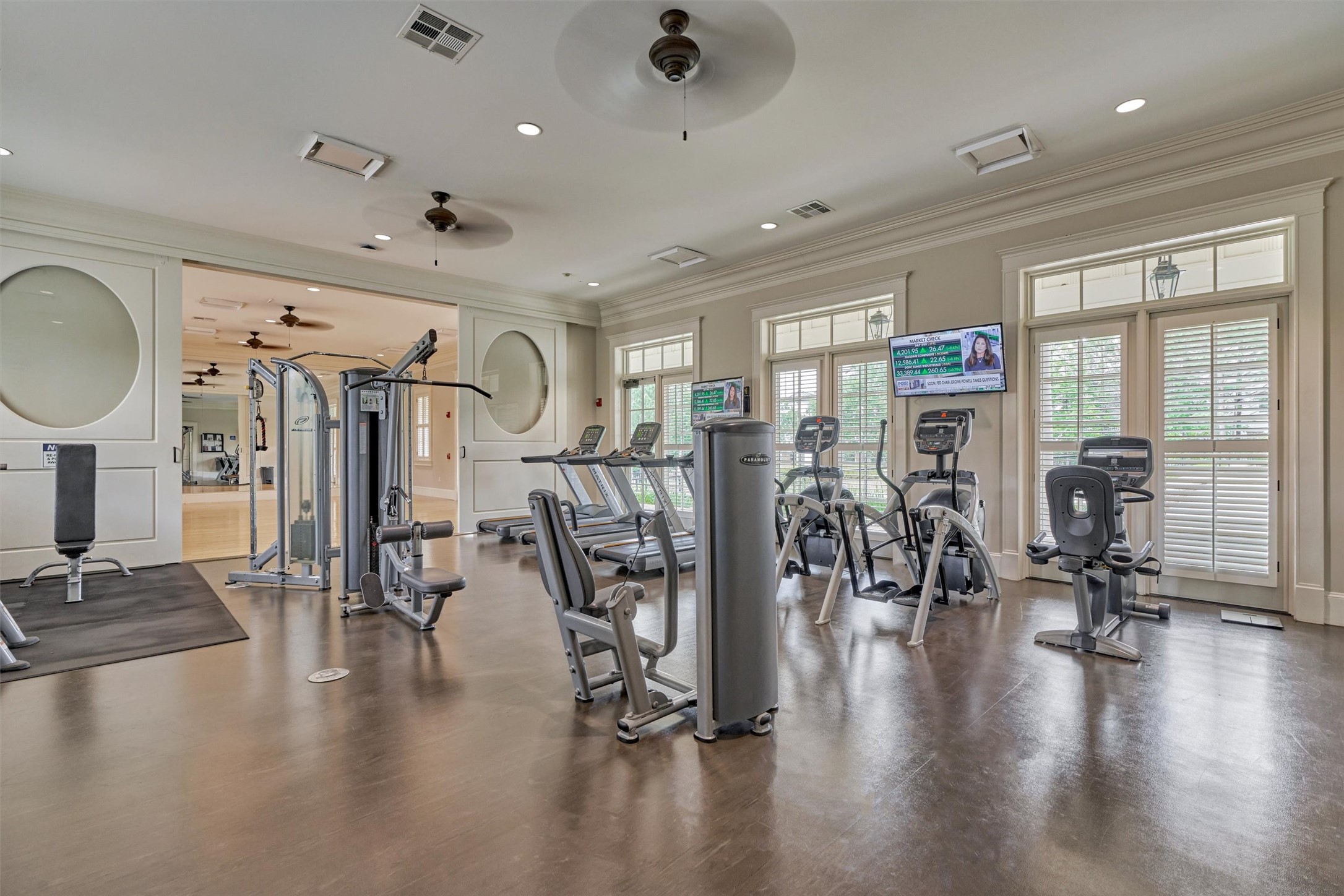 35 Amerson Bay Way Spring, TX 77380 - Photo 46 of 50 East Shore Clubhouse with Fitness Center and workout room.