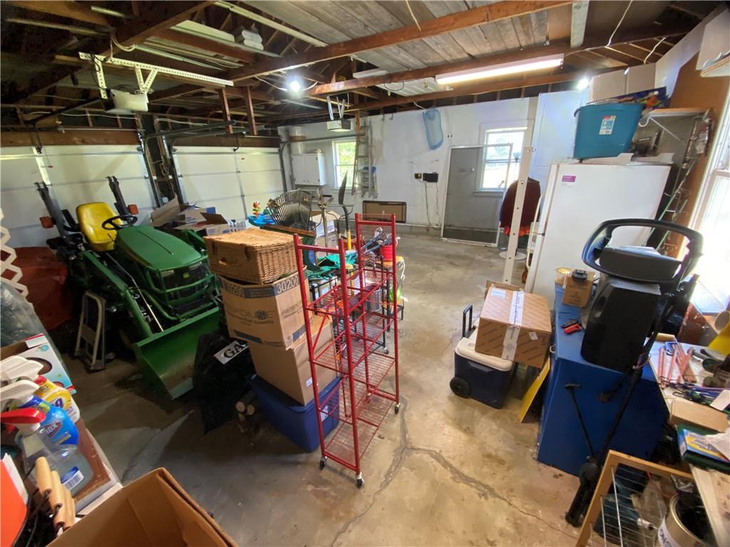 123 Leech Road Greenville, PA 16125 - Photo 46 of 50 GARAGE INTERIOR