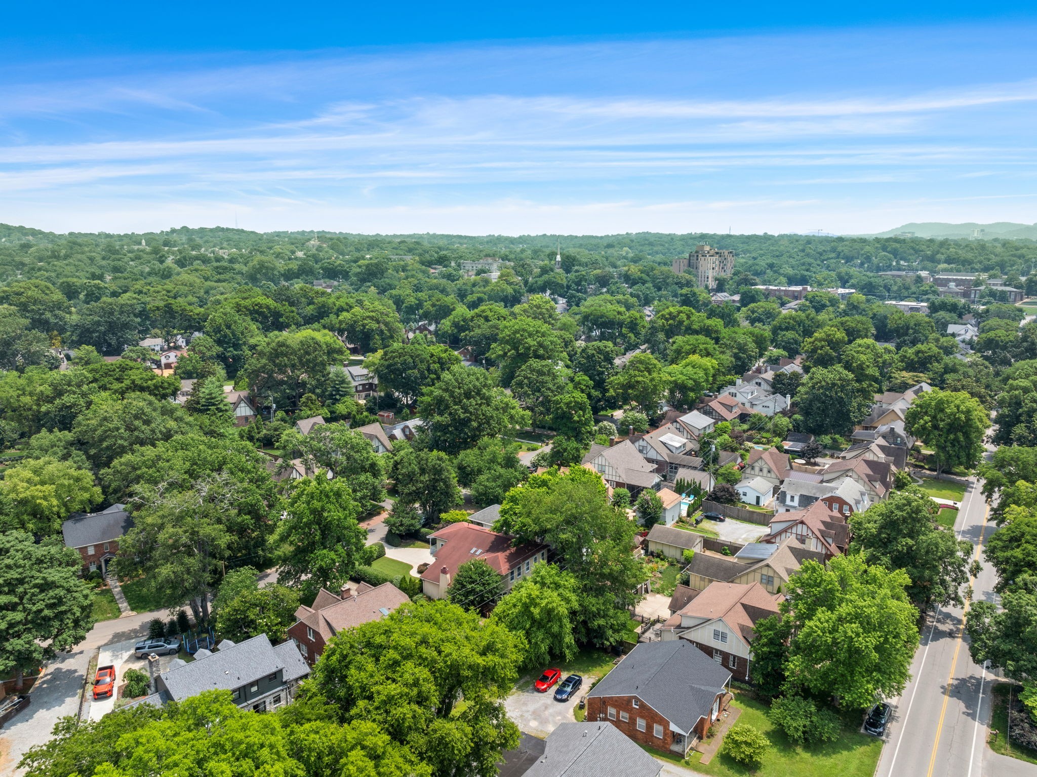 229 Lauderdale Road Nashville, TN 37205 - Photo 48 of 48 a view of a city