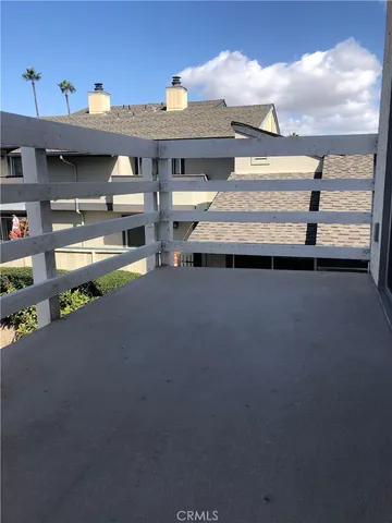 a view of building with an outdoor space