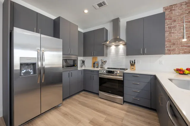 a view of a bathroom with a shower